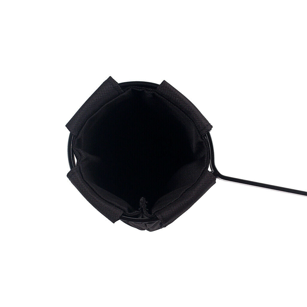 Drum Stick Holder Drumstick Bags Perccusion Instrument Stick Bag Nylon Black