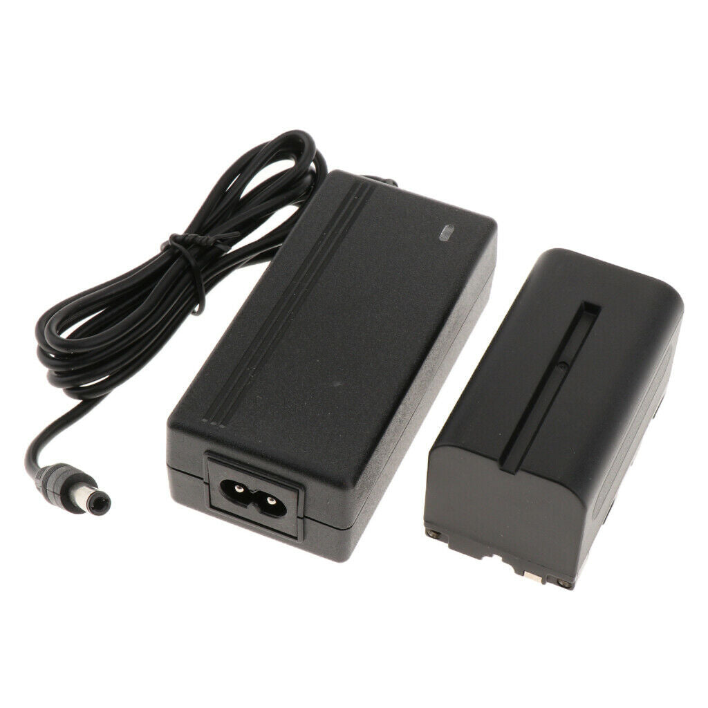 AC Power Adapter Kit & DC Coupler for Photography Light with F970 F750 F550