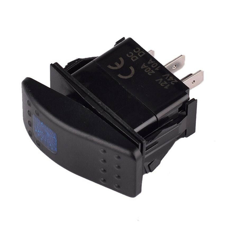 5x 4Pin 12V 20A Waterproof ON/OFF Rocker Toggle Switch Bar Car Truck Boat Marine