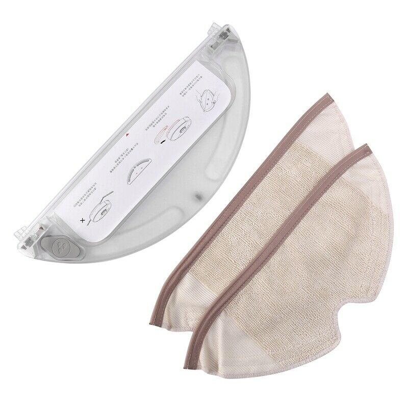 2X(2 Mopping Cloth Dry Water Tank Mop + 1Water Tank Filter Vacuum Cleaner PT1G9)