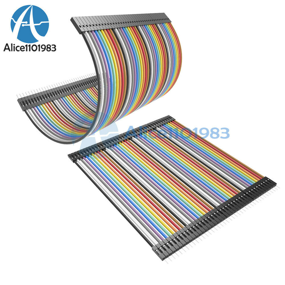 40PCS Dupont 10CM Male To Female Jumper Wire Ribbon Cable for Arduino