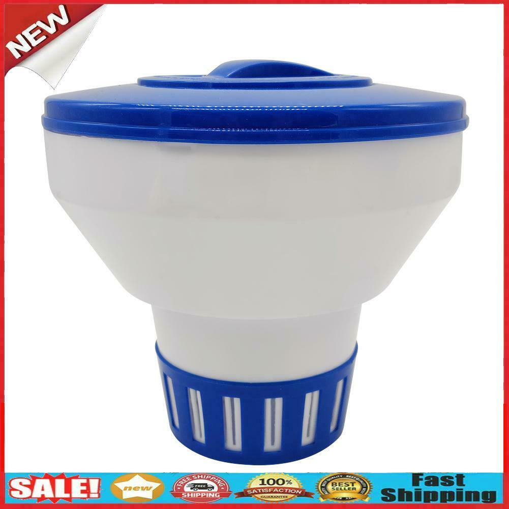 10 inch SPA Pool Floating Pill Box Auto Chlorine Bromine Tablet Dispenser @