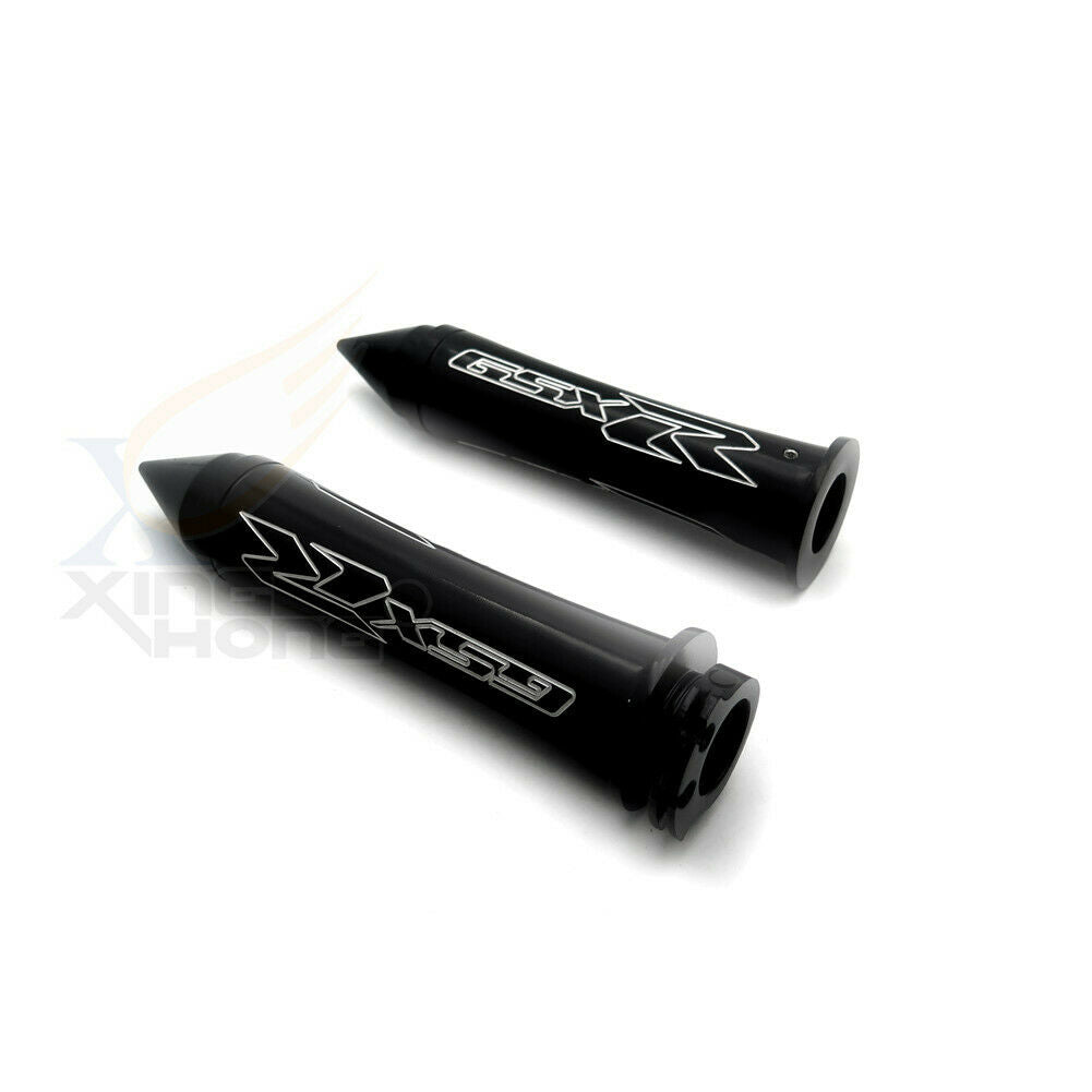 For 03-06 Suzuki GSXR600 GSXR750 GSXR 1000 1300 Black 7/8" Handlebar Grips