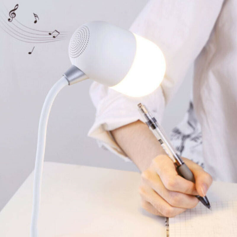 Wireless Charging Bluetooth Speaker Three-In-One LED Press Desk Lamp Bedside AJ6