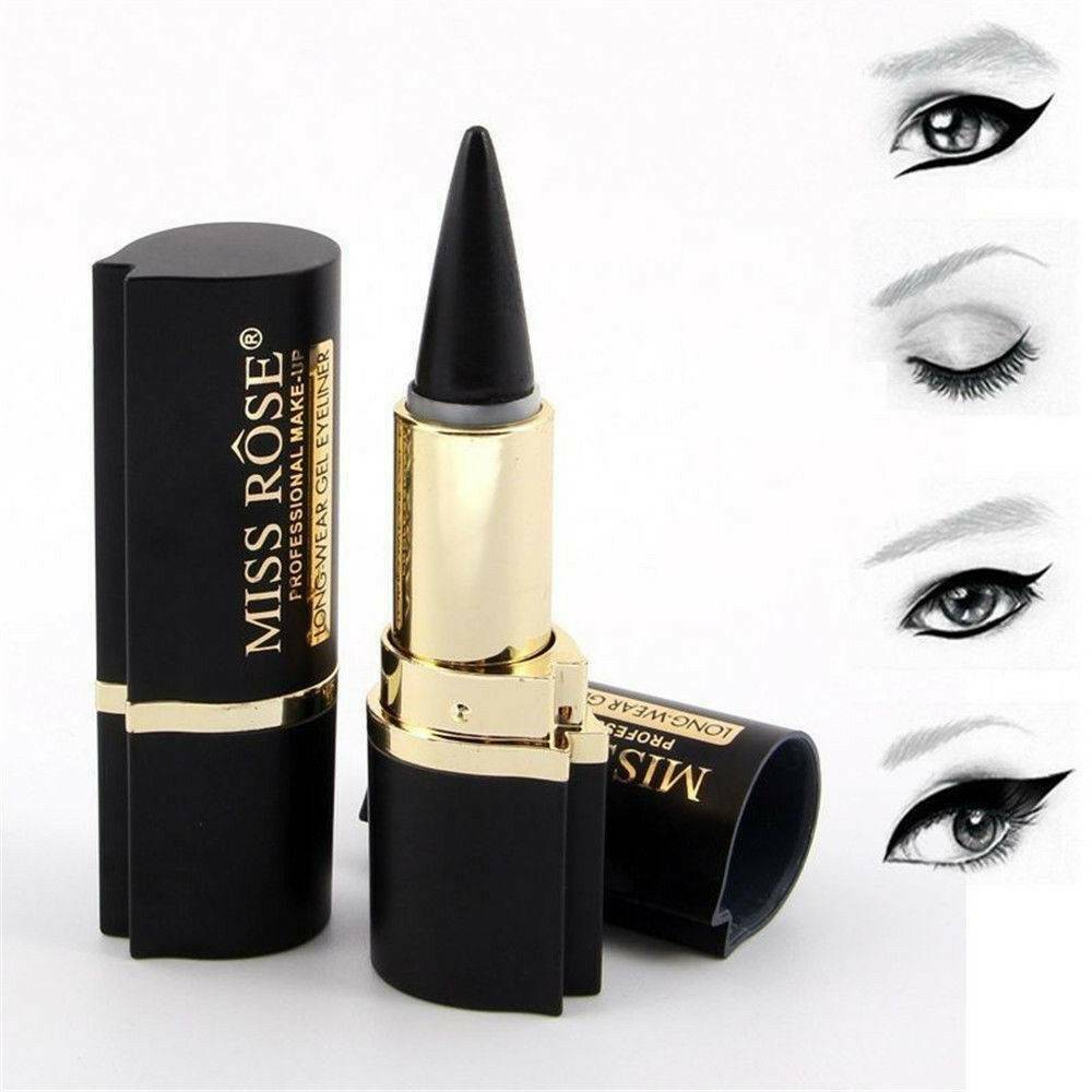 Black Waterproof Women Eyeliner Liquid Eye Liner Pen Pencil Gel Makeup Cosmetic