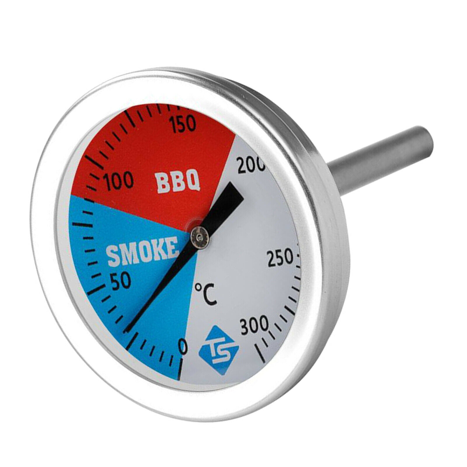Temperature thermometer measuring device grill barbecue grill smoking pit