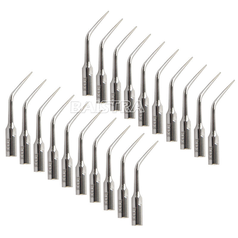 20PCS Dental Endodontic Treatment Tip ED3 fit DTE Satelec Scaler Handpieces