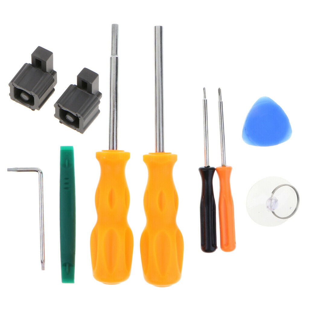 1 Pair Metal Lock Buckles with Screwdriver Tool for Nintendo Switch Joy-Con