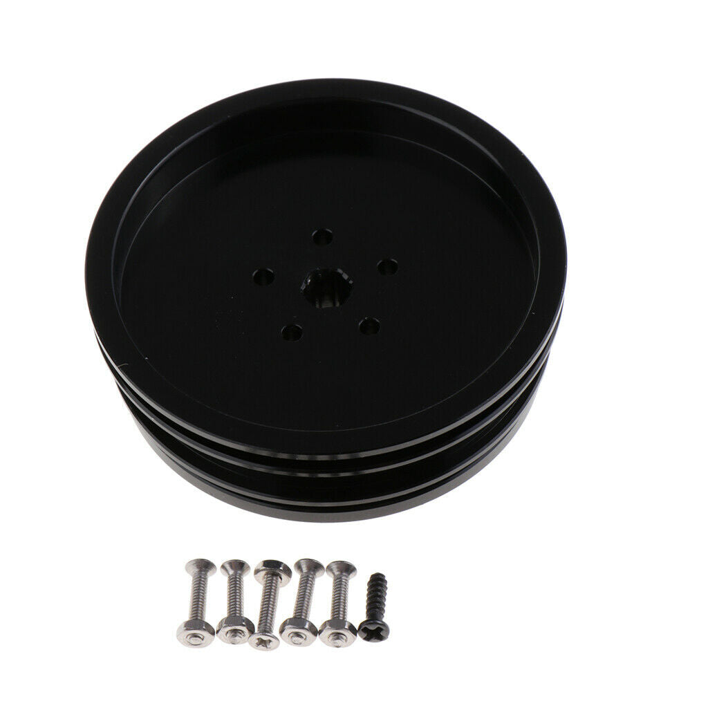Black Metal Wheel Rim with Screws Spare Parts for JJRC Q65 1:10 Scale Military