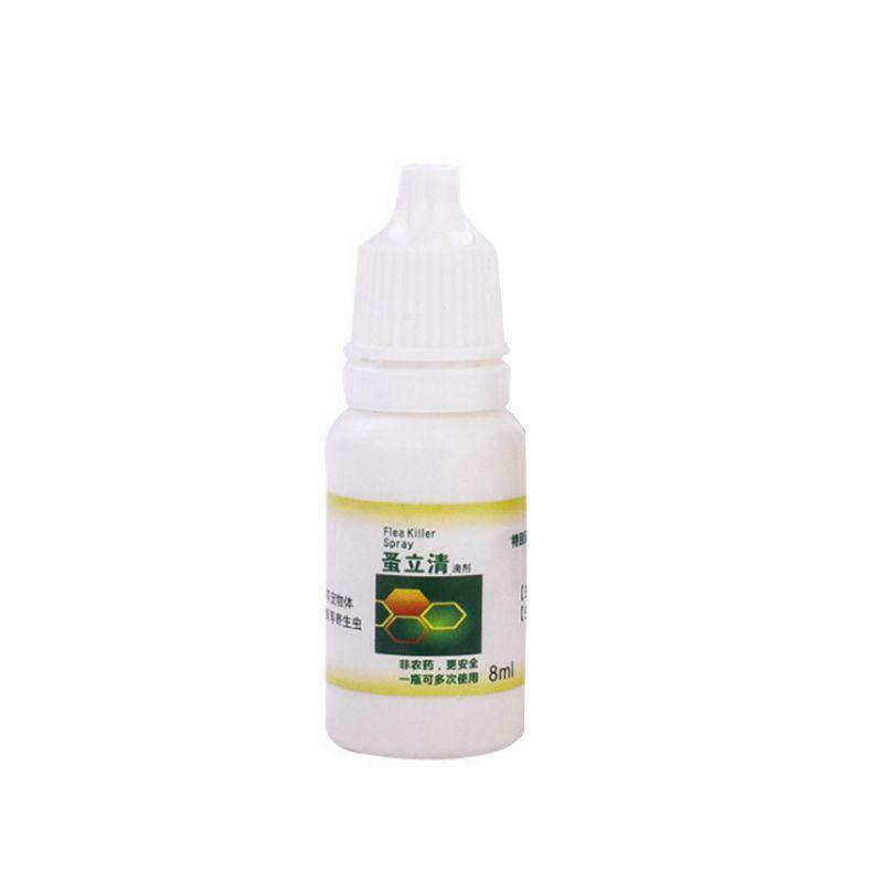 8ml Pet Dog Cat Flea Tick Killer Anti-flea Insecticide Spray Lice Insect Remover