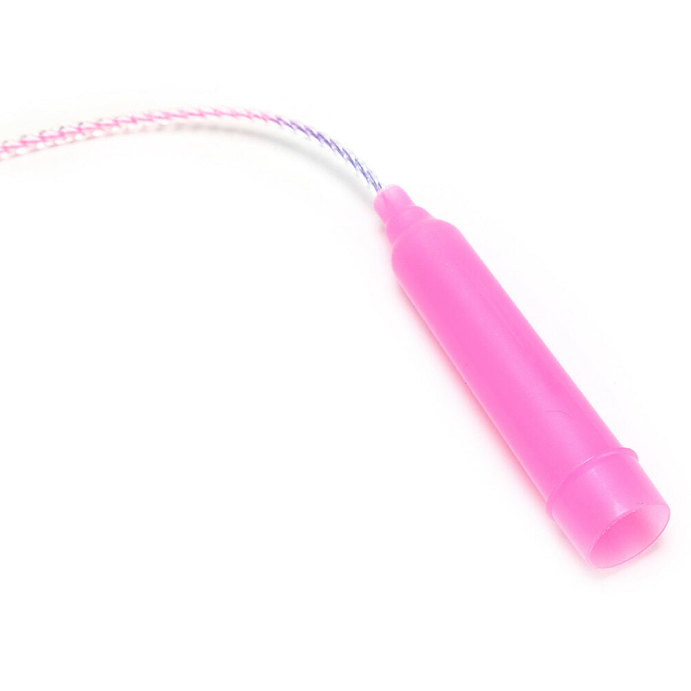 speed wire skipping adjustable gym jump rope fitness exercise color random W Kt