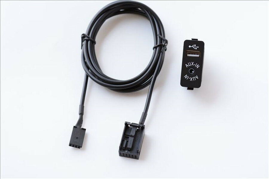 12 Pin  AUX USB Interface Port Panel For BMW E39 E53 X5 Z4 E85 E86 X3 E83