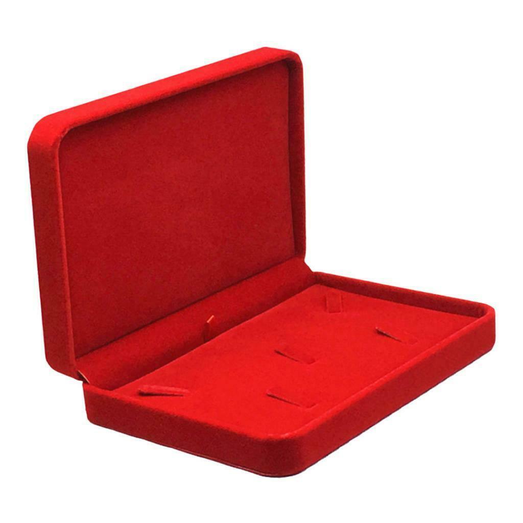 2Set Fashion Soft Velvet Jewelry Jewelry Set Box Necklace Storage Organizer