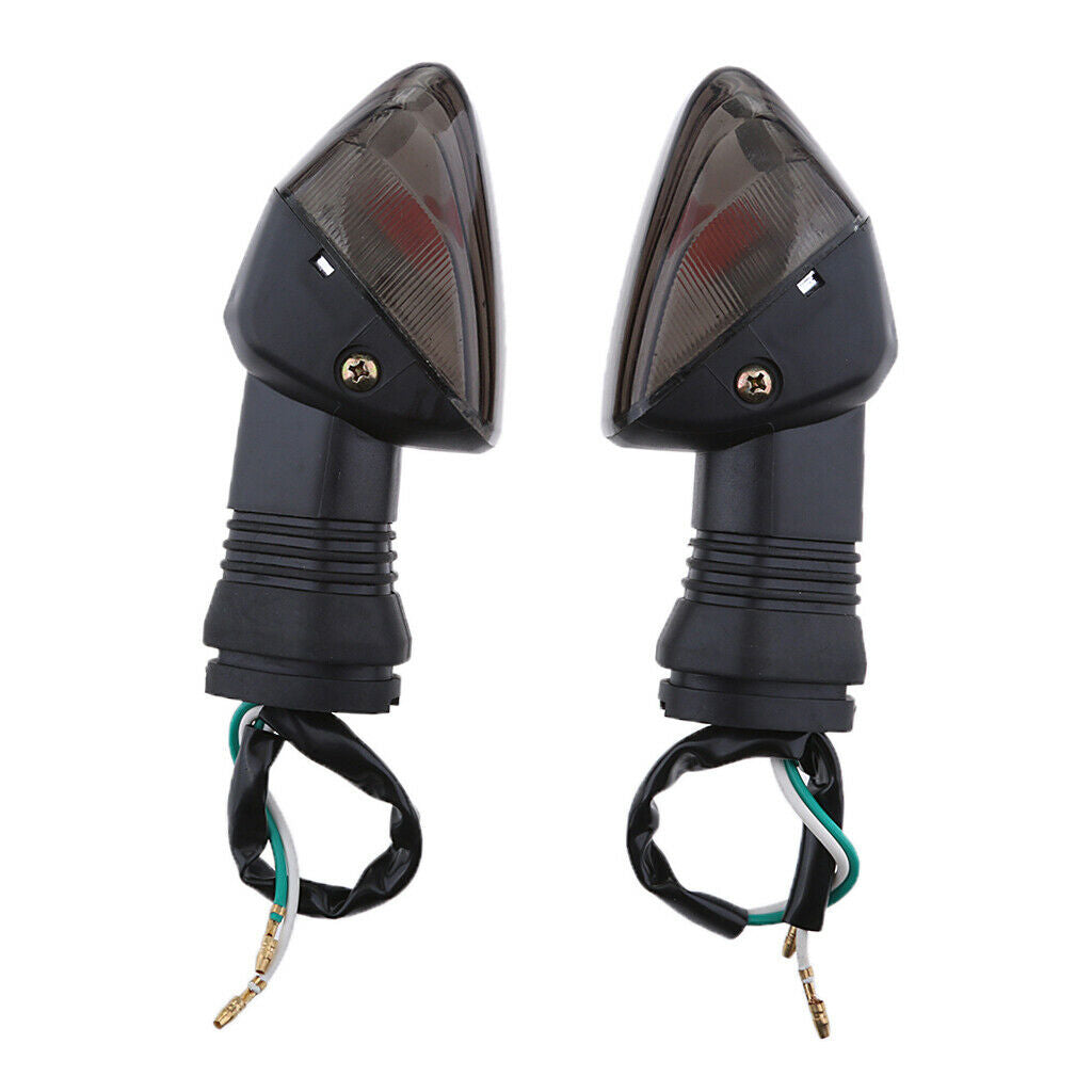 Turn Signal Light Front/Rear Lamp Indicator for Kawasaki ZX6R ZX6RR Smoke