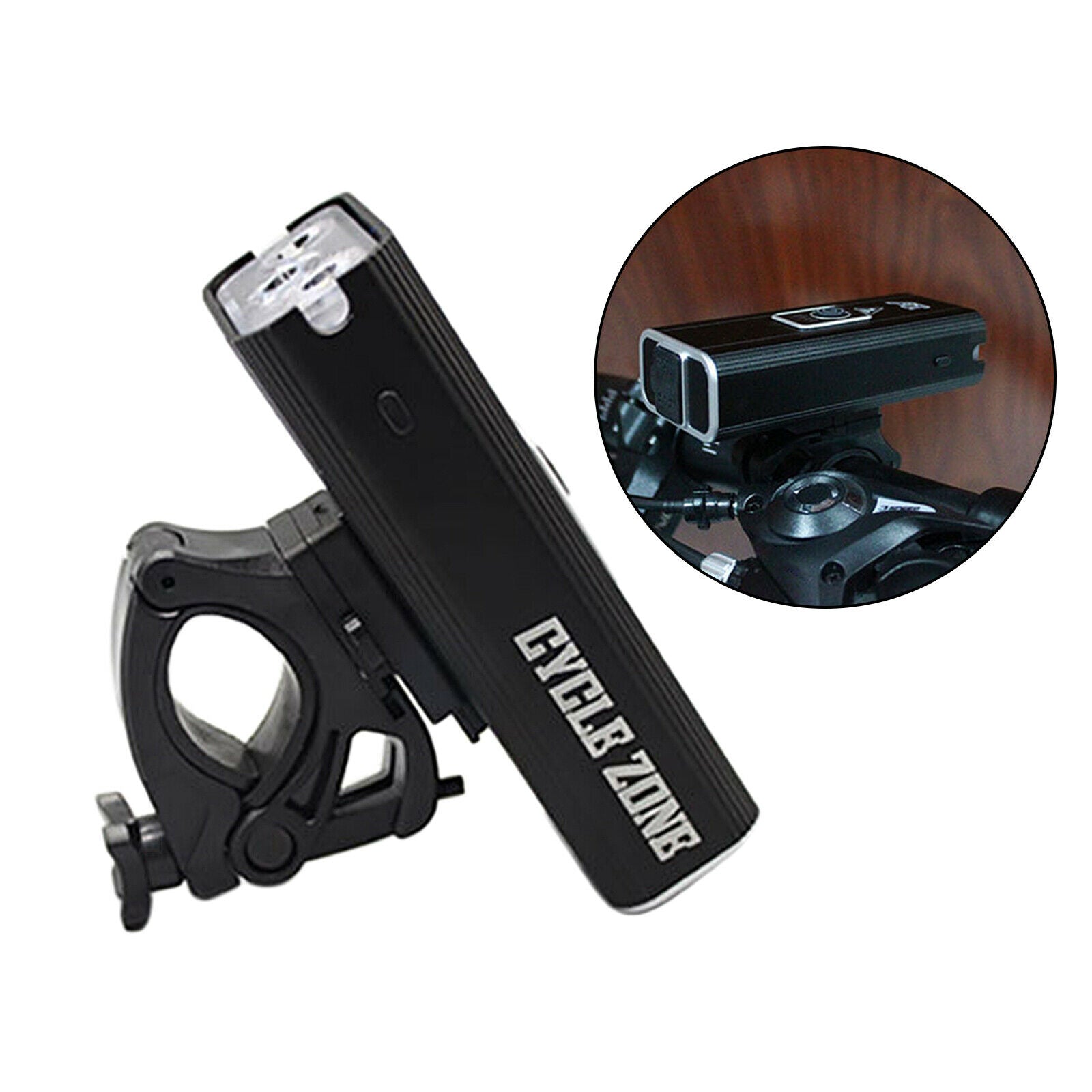 LED Bicycle Headlight 900 Lumens Head Light MTB Road Cycling Flashlight