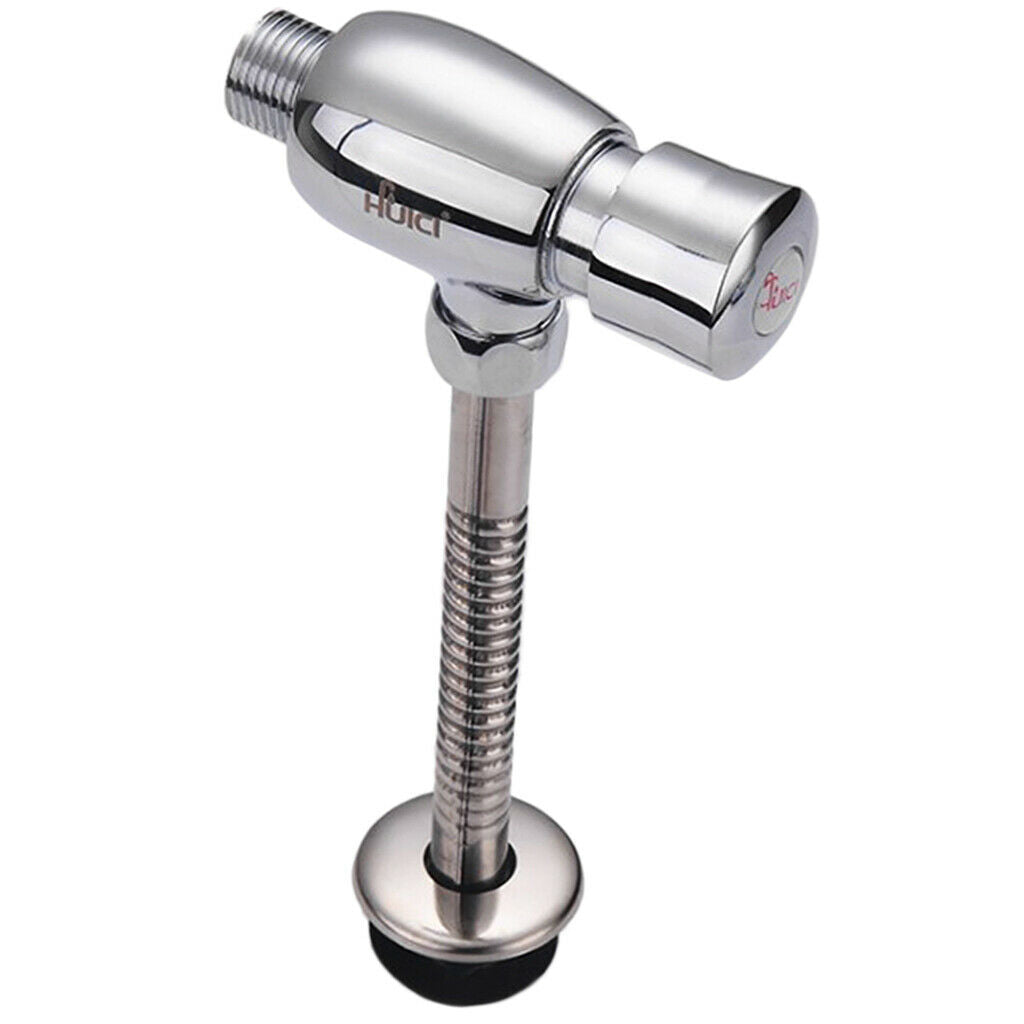 Toilet Push Flush Flusher Button-Type Manual Delay Valve