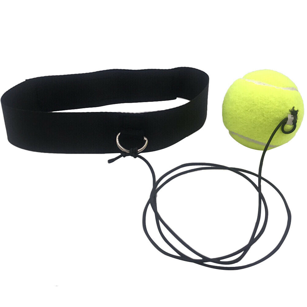 4x Muay Thai Hand Eye Training Ball Boxing Reflex Speed Ball with Headband @