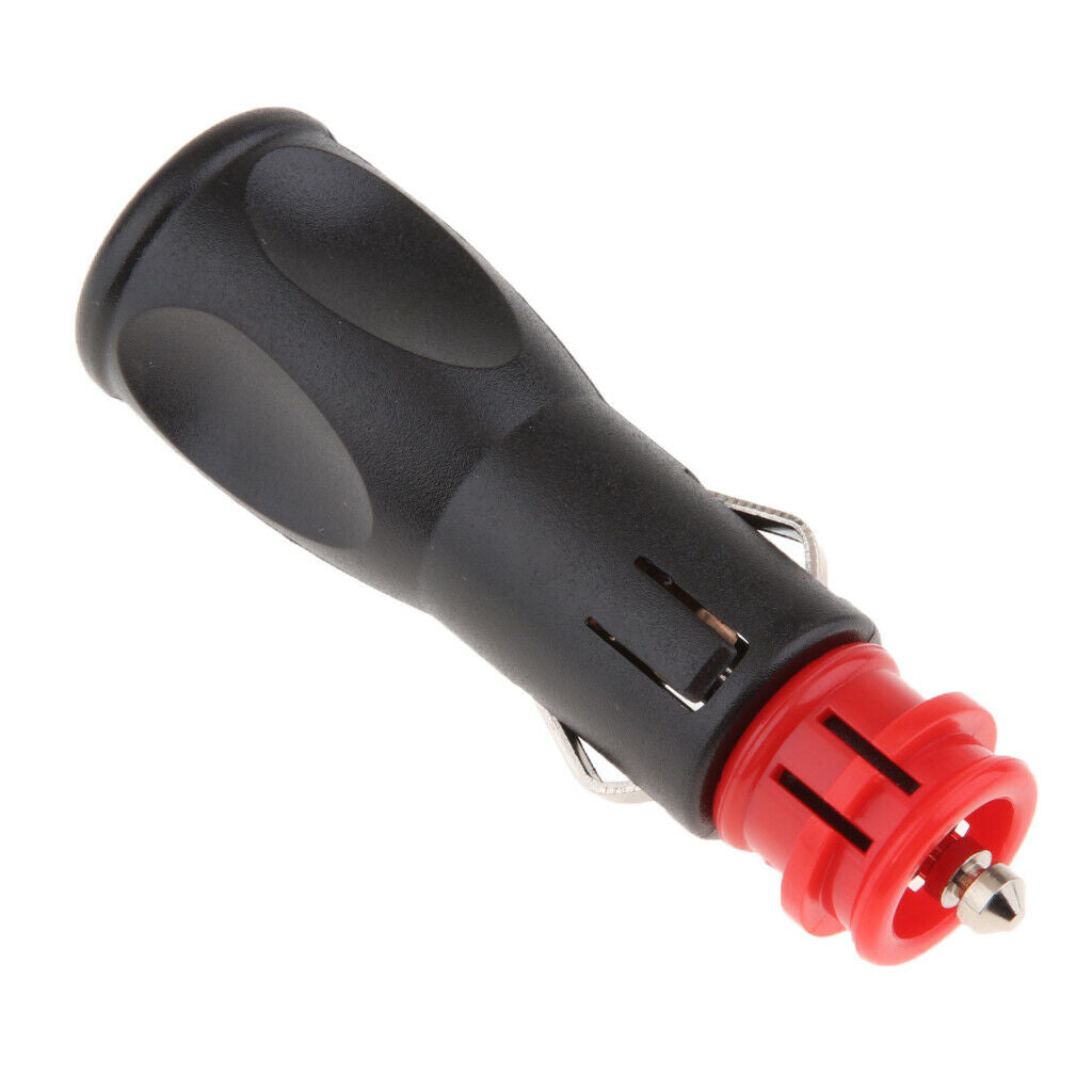 8Amp Male Car Cigarette Lighter/Aux Socket Plug Connector 12 Volt