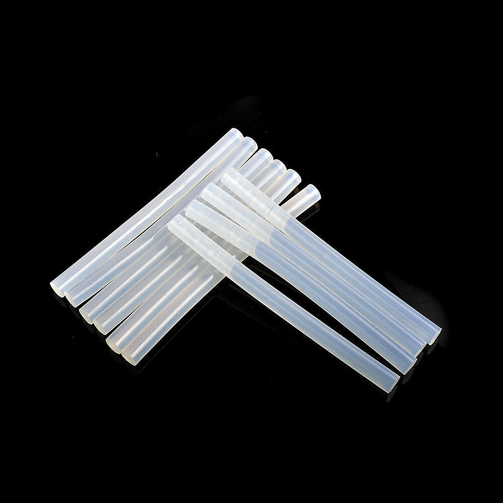 10mm glue sticks for hot melt glue gun clear adhesive 10Pack
