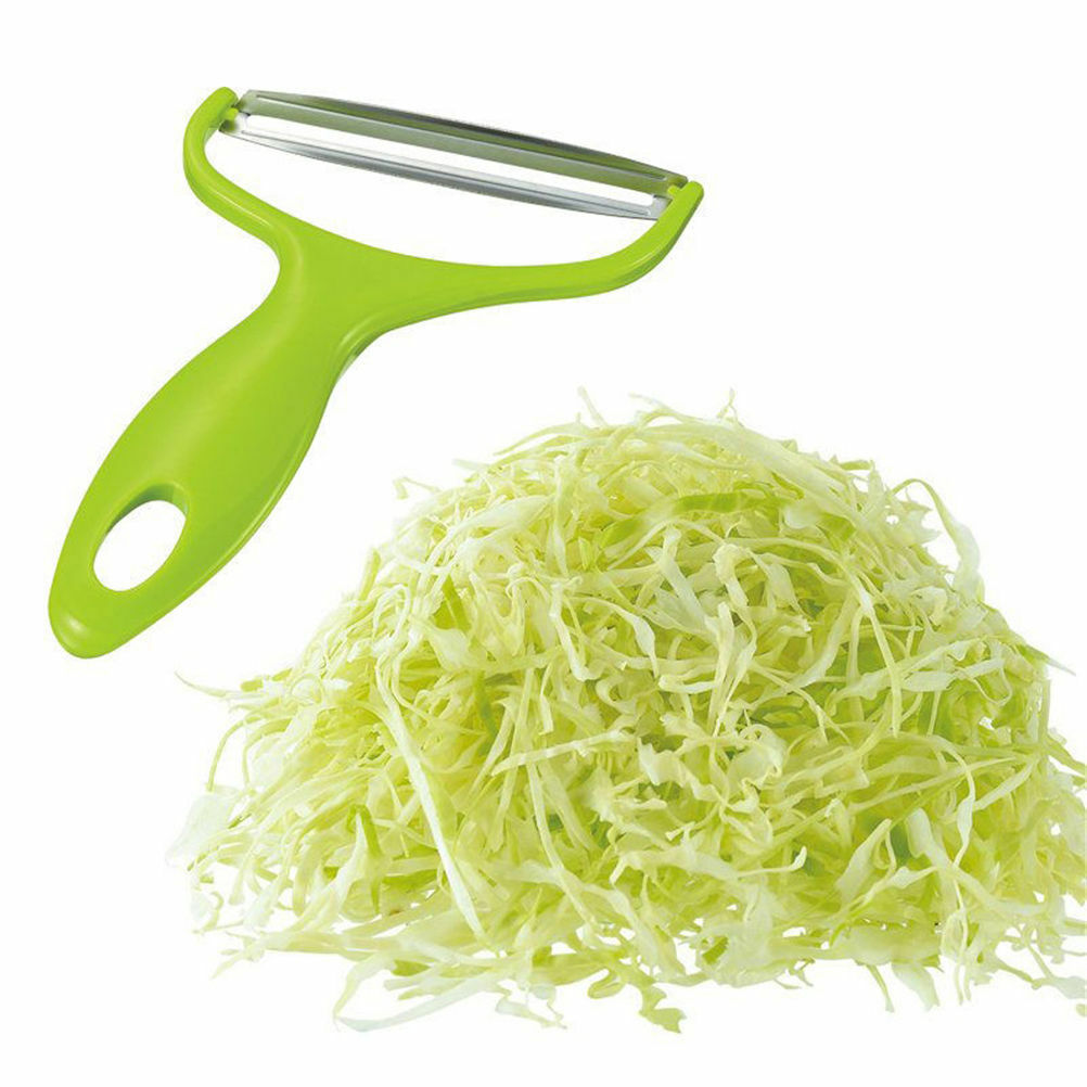 Vegetable  Fruit Peeler Cabbage Grater Cutter Slicer Stainless Steel Blade 3 Tt