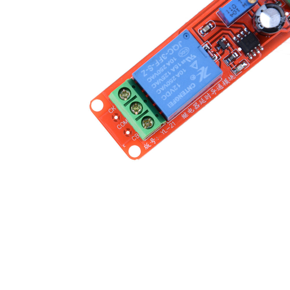 New NE555 DC 12V Delay Relay shield Timer Switch Adjustable Module 0-10Second WF