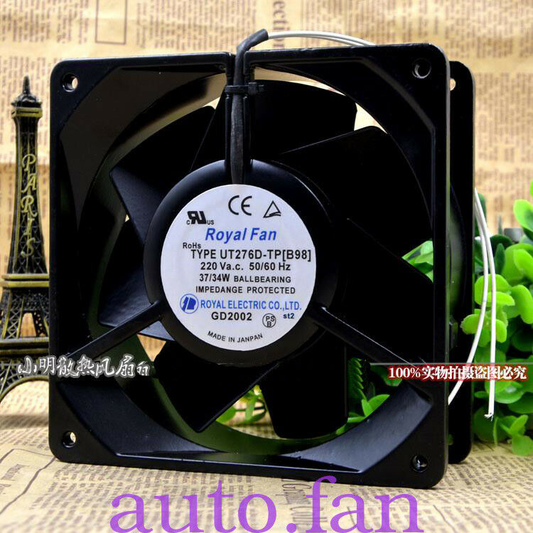 1pc Royal Fan UT276D-TP [B98] 220V 37 / 34W Cooling fan 140*140*50mm