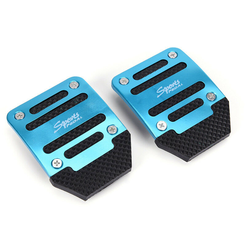 3X Car Auto Vehicle Non-slip Pedal Aluminium Alloy Foot Treadle Cover Pad D Pb