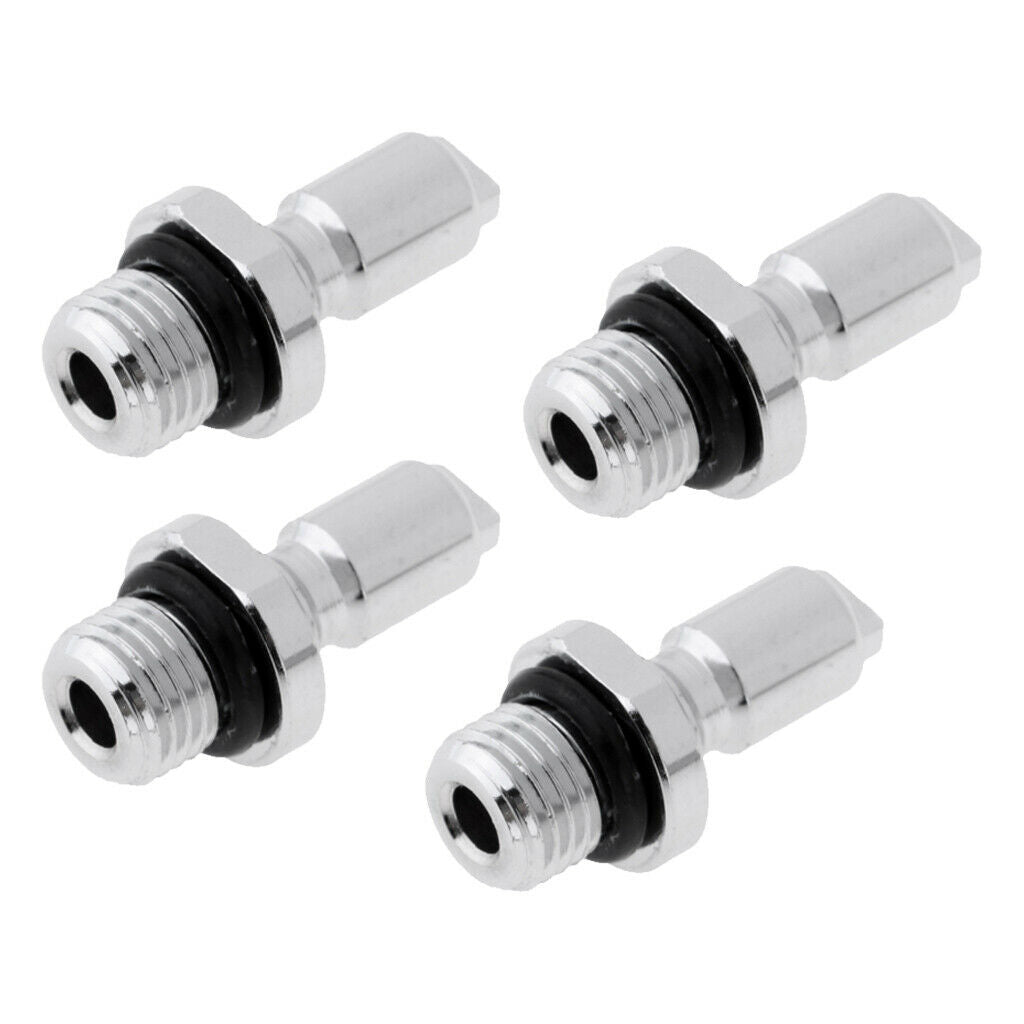 4pcs Scuba Diving Universal Bcd Power Inflator Nipple Diving Adaptor Replacement