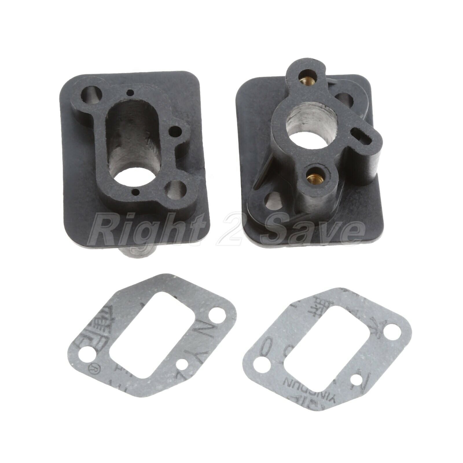 44F-5 43CC 52CC Garden Strimmer Brushcutter Trimmer Exhaust Manifold With Gasket