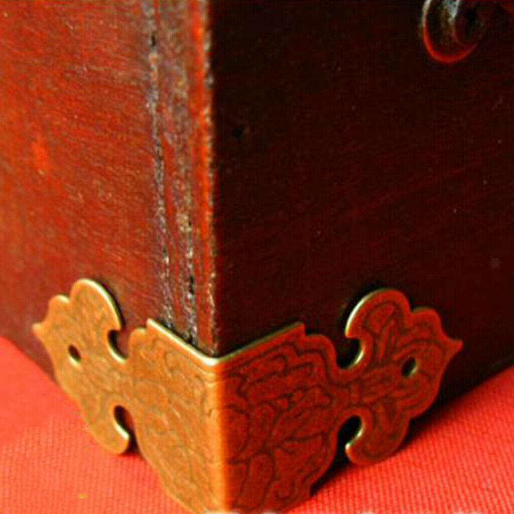 30 lot NEW Album Corner Protectors Scrap-booking Albums Folders Metal Decor