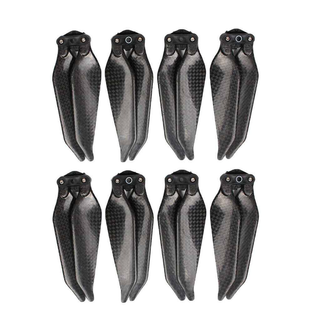 4 Pairs Carbon Fiber Foldable  Propeller, Compatible for DJI Mavic Pro