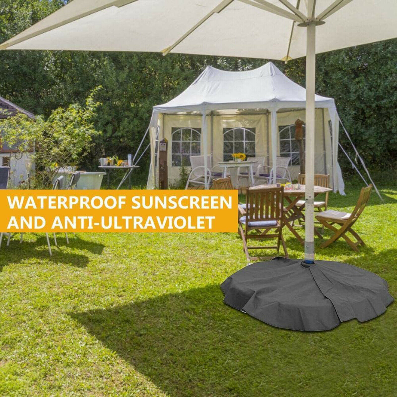 Outdoor Parasol Stands Cover Supplies for Courtyard Garden Patio Beach Yard