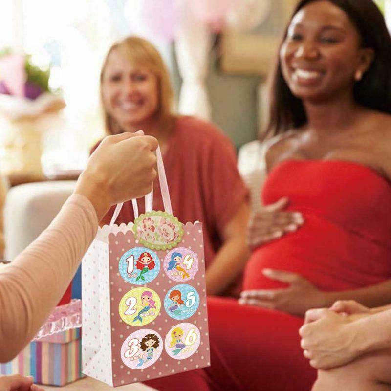 First Year Monthly Milestone Photo Sharing Newborn Baby Belly Stickers 1-12Month