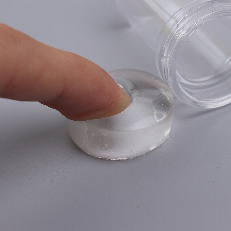 Pure Clear Jelly Silicone Nail Art Stamper Scraper Nail Stamp Stamping T HtBUAU