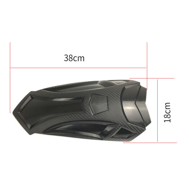 Motorcycle Bikes Rear Wheel Fender Splash Guard Cover Extended Mudguard Baffle