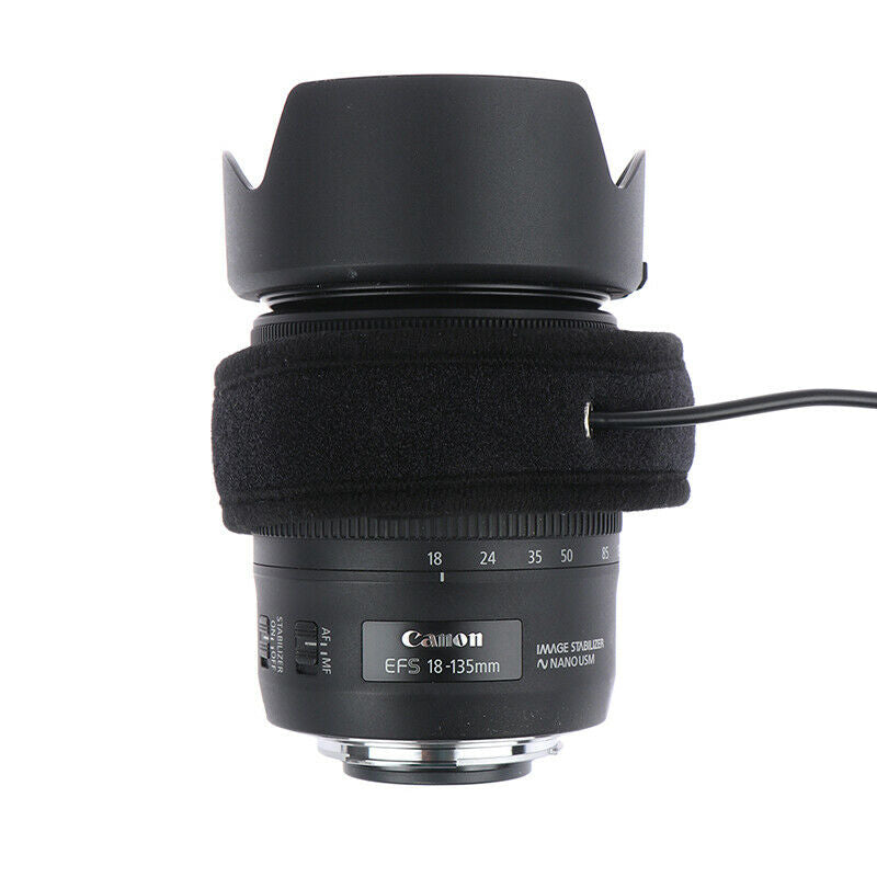 Universal Camera Lens Heater Evening Dew Remover USB Warmer For Nikon CanonSJCA