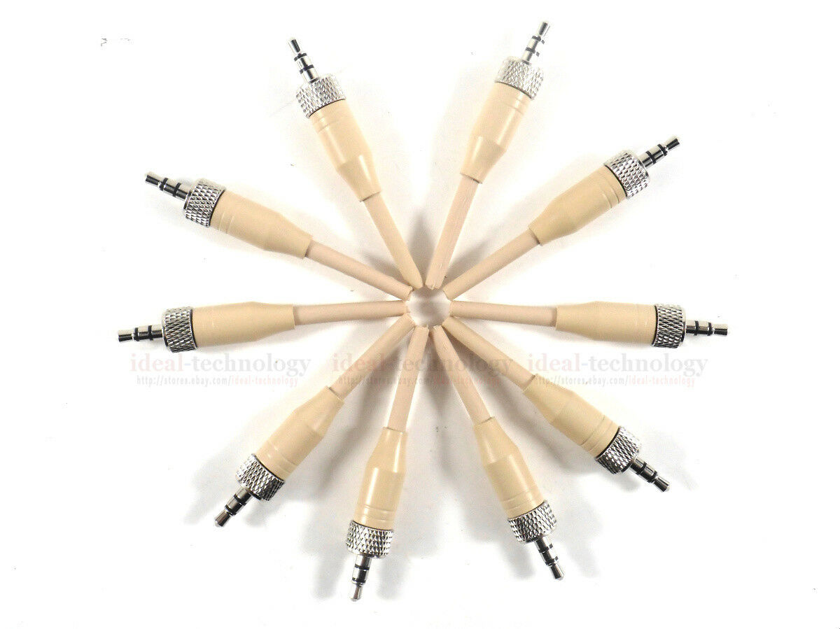 10 x  3.5mm Stereo Screw Lock Connector for Sennheiser EW100 EW300 EW500