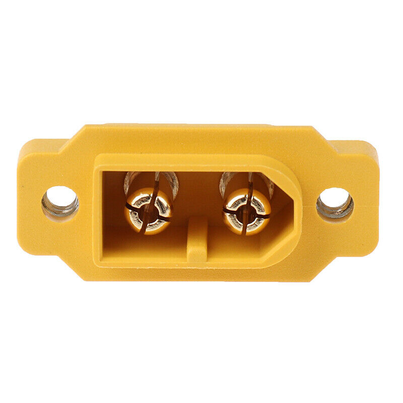 Mountable XT60 Male Plug Connector For Racing Models Fixed Board DIY Spare P Kt