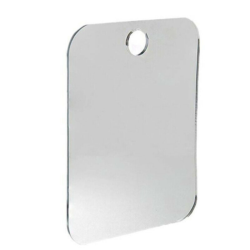 Anti Fog Shower Mirror Shower Shave Mirror Acrylic Fogless Fog Bathroom WashBDF