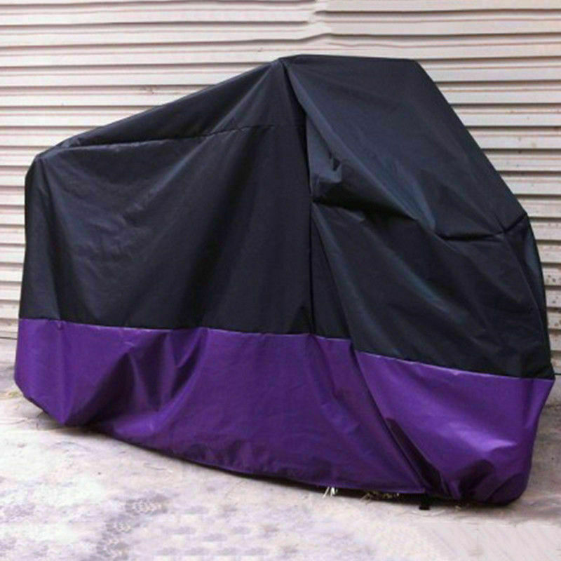 Anti UV Motorcycle Rain Cover Streetbike Scooter Waterproof Outdoor Protector