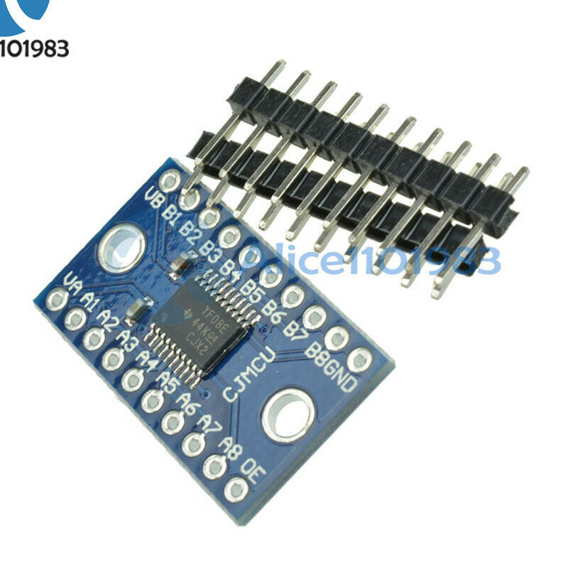 8-Channel Logic Level Bi-directional Converter Module TXS0108E TXB0108 Arduino