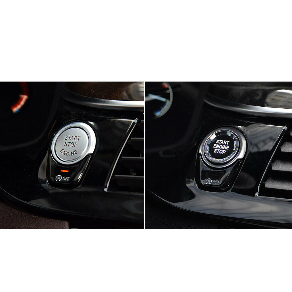 Car Engine Start Stop Button Caps For BMW F Chassis 1 2 3 4 5 6 7 F23 F32