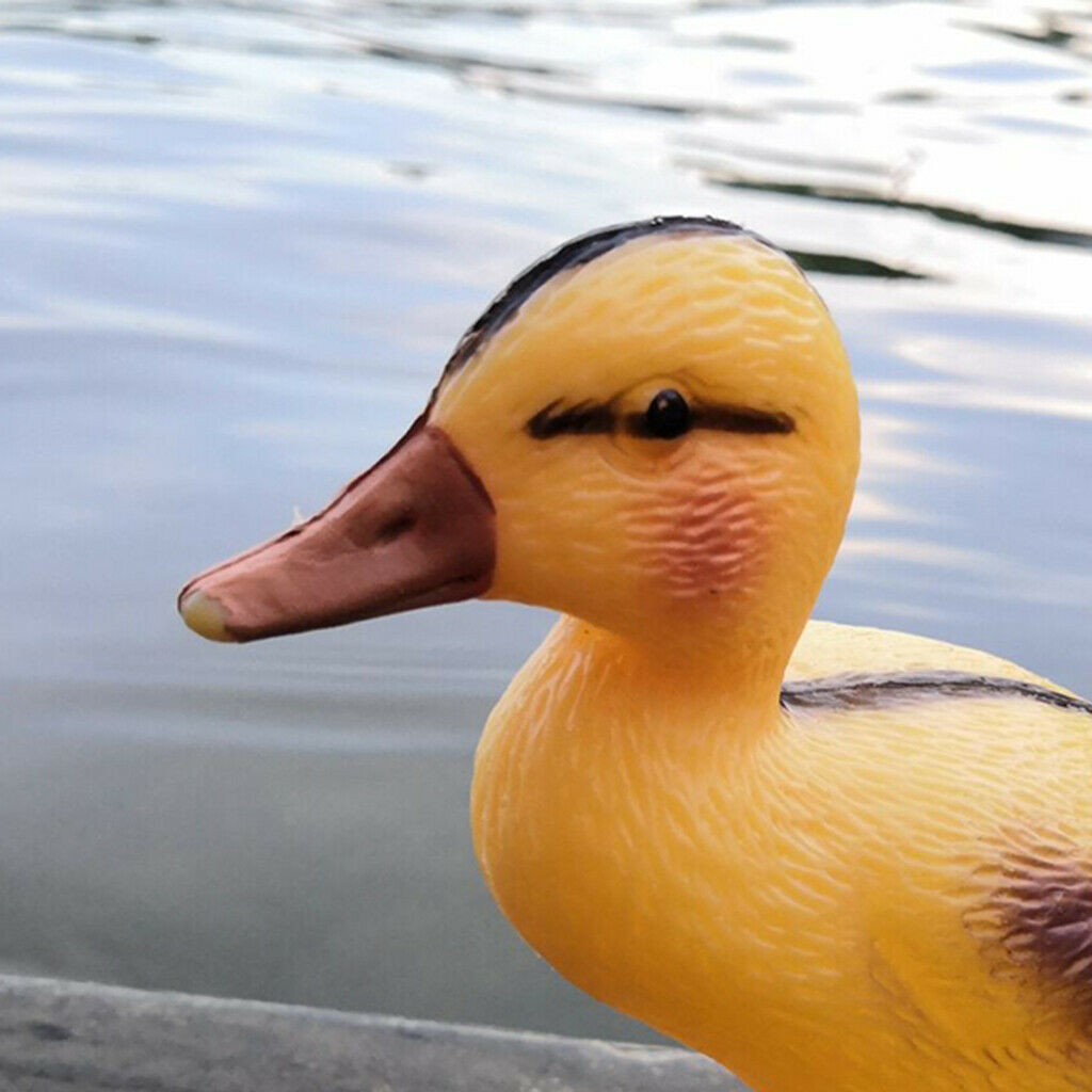 Cute Mandarin Duck Small Baby Duck Garden Pond Ornaments Statues Crafts