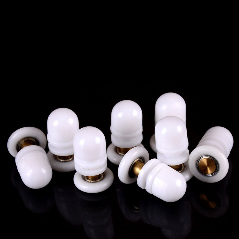 8 Shower Door Rollers / Wheels / Runners / Pulleys B01 d-25mm ATAU YUAUBDAU
