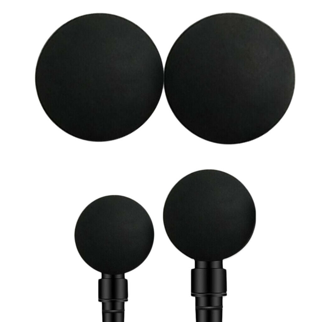 2Pcs High Tenacity Muscle Massager Head Training Therapy Massage Gun Ball Head
