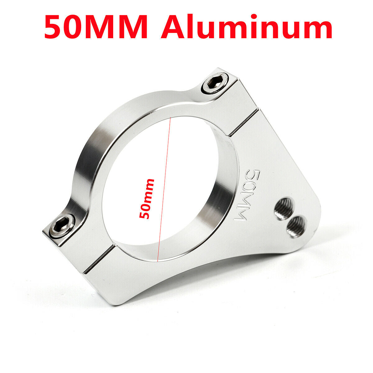 50mm Aluminum Motorcycle Steering Damper Fork Clamp Stabilizer Bracket