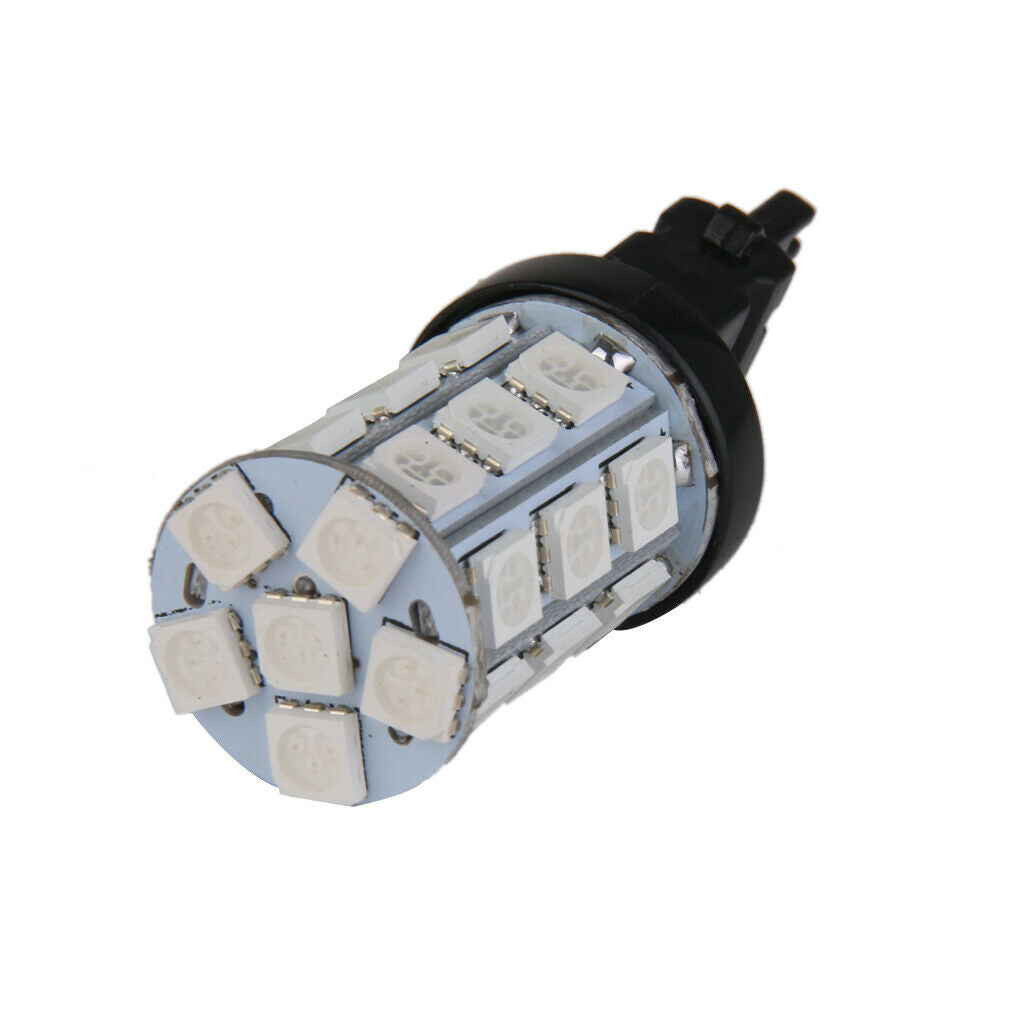 T25 27 SMD 5050 LED 3157 Car Tail Brake Stop Parking Light Bulb Blue 12V