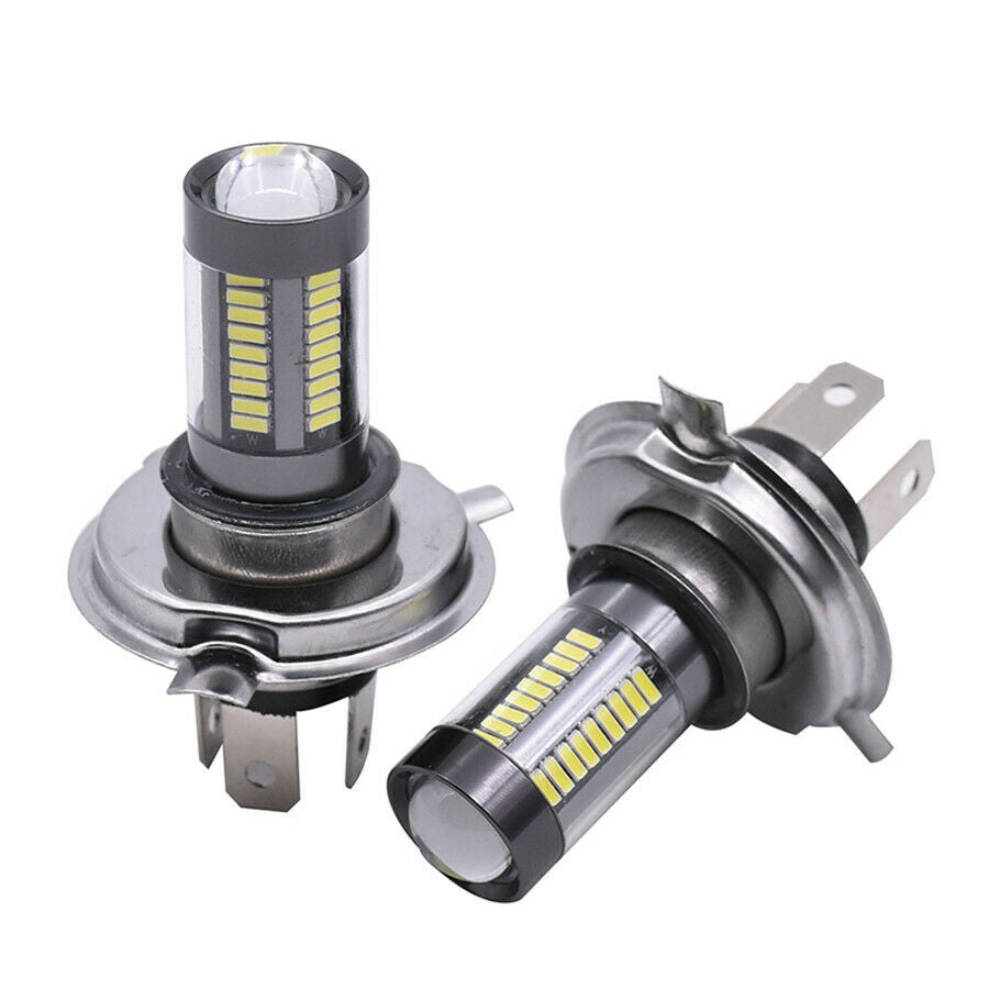 1PC Pure White 100W H4 Headlight 9003 HB2 Hi/Lo Beam Fog Lamp FOR Car Motorcycle