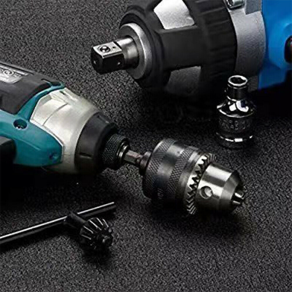 Electric Drill Chuck Converter Hexagon Shank Adapter Electric Screwdriver 10mm