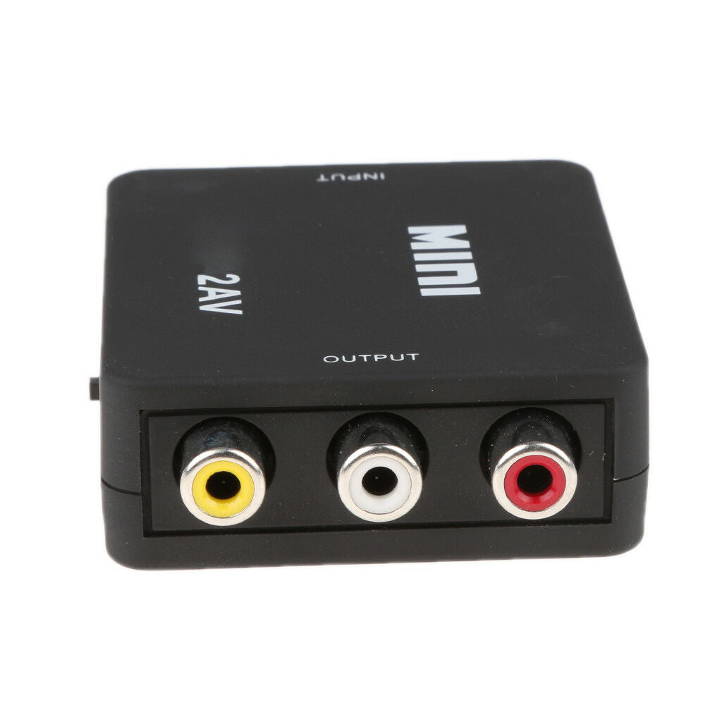 to AV Converter Cable Analog Digital Adapter with Audio for Laptop PC